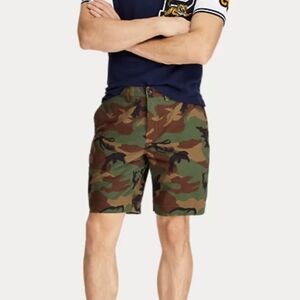 Polo Ralph Lauren Seersucker Camouflage Classic Fit Shorts Men's 32x9